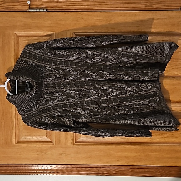Eight Eight Eight Sz.L Cableknit turtleneck sweater - Picture 1 of 5